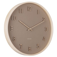 Nástenné hodiny Nervadura Karlsson KA6117BR, 41cm Nástenné hodiny Nervadura Karlsson KA6117BR, 41cm